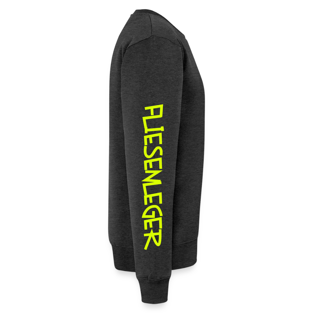 Unisex Premium Pullover "Fliesenleger" neongelb Männer Premium Pullover