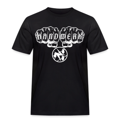 Männer Workwear T-Shirt "Elektriker" Schwarz Männer Workwear T-Shirt