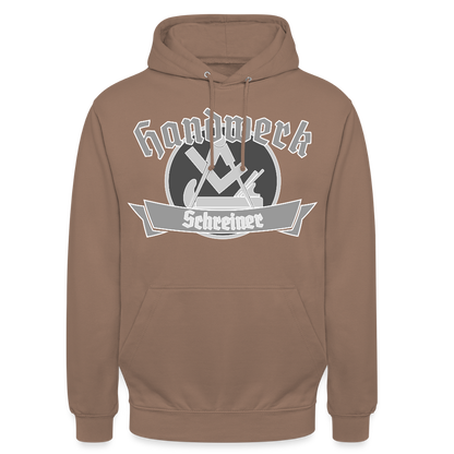 Unisex Hoodie "Schreiner" Mokka Unisex Hoodie