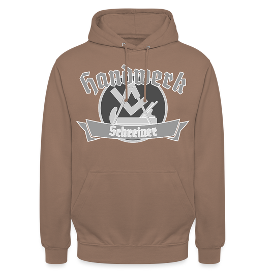 Unisex Hoodie "Schreiner" - Mokka