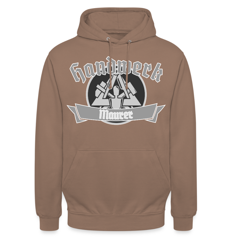 Unisex Hoodie "Maurer" Mokka Unisex Hoodie
