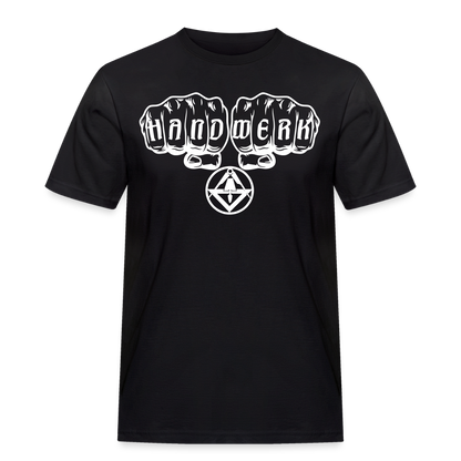 Männer Workwear T-Shirt "Stuckateur" Schwarz Männer Workwear T-Shirt