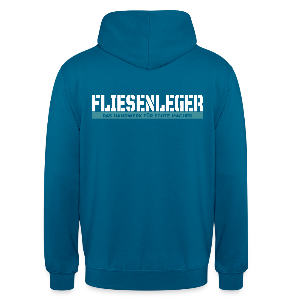 Unisex Hoodie HW-300 | MACHER "Fliesenleger" Tiefseeblau Unisex Hoodie {{ color }}