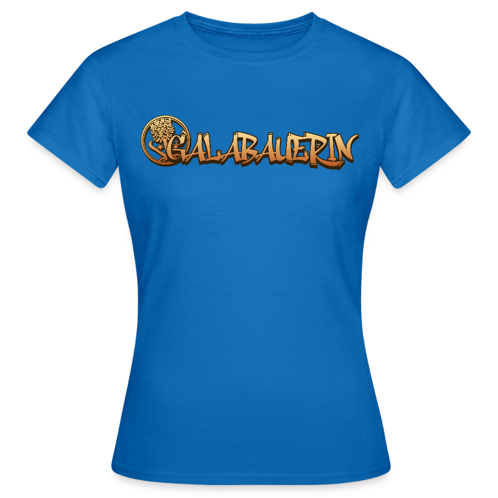 Frauen T-Shirt "GaLaBauerin" Royalblau Frauen T-Shirt