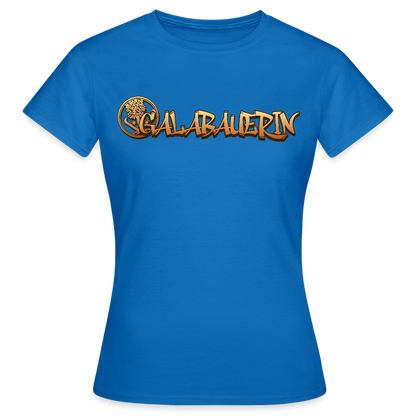 Frauen T-Shirt "GaLaBauerin" Royalblau Frauen T-Shirt