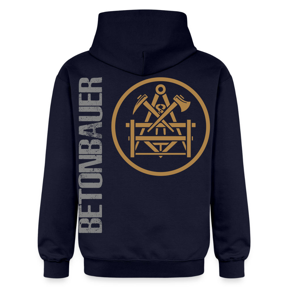 Gildan Unisex Softstyle® "Betonbauer" Navy Gildan Unisex Softstyle® Midweight Hoodie