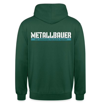 Unisex Hoodie HW-300 | MACHER "Metallbauer" Flaschengrün Unisex Hoodie {{ color }}
