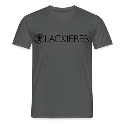 Unisex T-Shirt "Lackierer" Anthrazit Männer T-Shirt