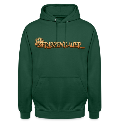Unisex Hoodie "Strassenbauer" Flaschengrün Unisex Hoodie
