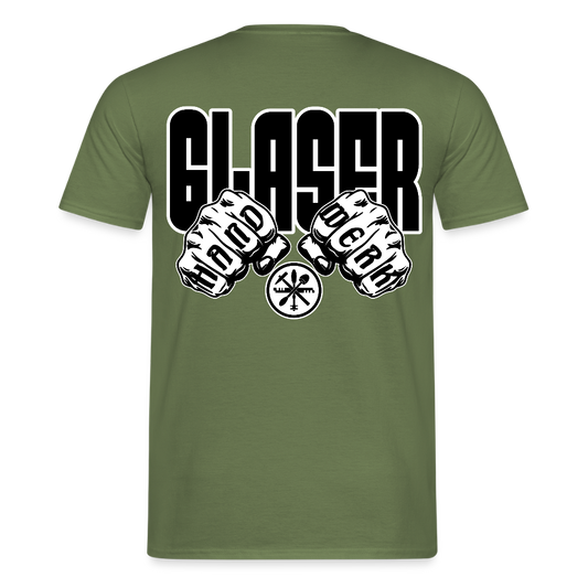 Unisex T-Shirt "Glaser" - Militärgrün