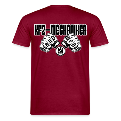 Unisex T-Shirt "Mechaniker" Ziegelrot Männer T-Shirt
