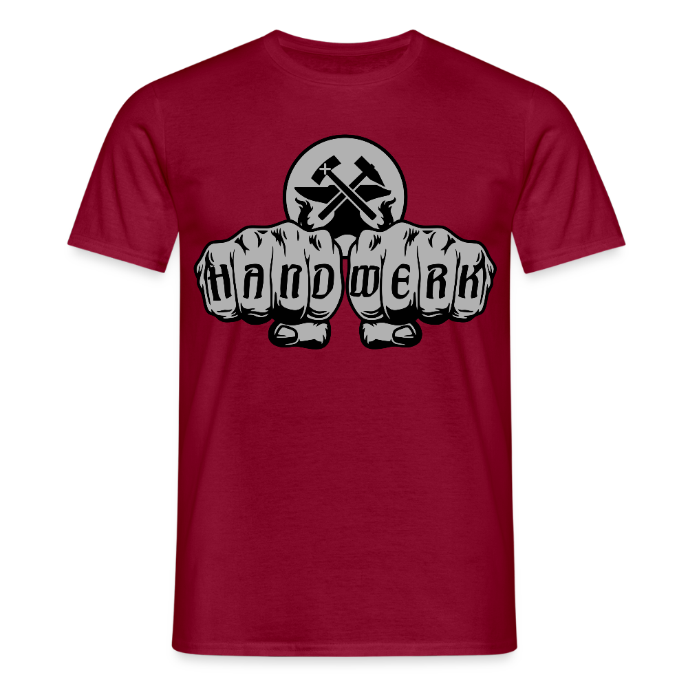 Unisex T-Shirt "Metallbauer" Ziegelrot Männer T-Shirt