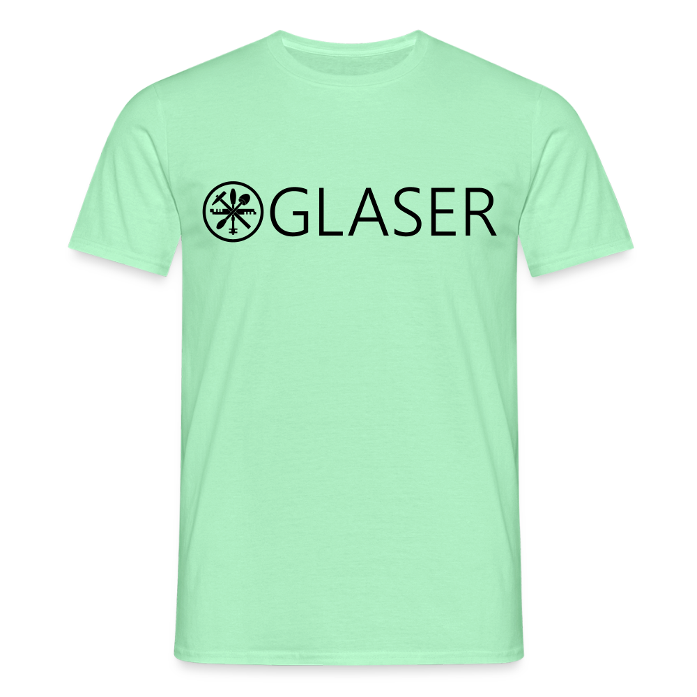 Unisex T-Shirt "Glaser" Mintgrün Männer T-Shirt