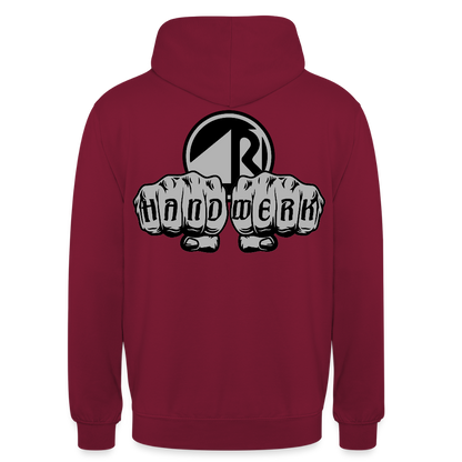 Unisex Hoodie "Raumausstatter" beidseitig bedruckt Unisex Hoodie