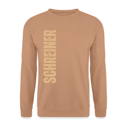 Unisex Pullover "Schreiner" Mocca Unisex Pullover