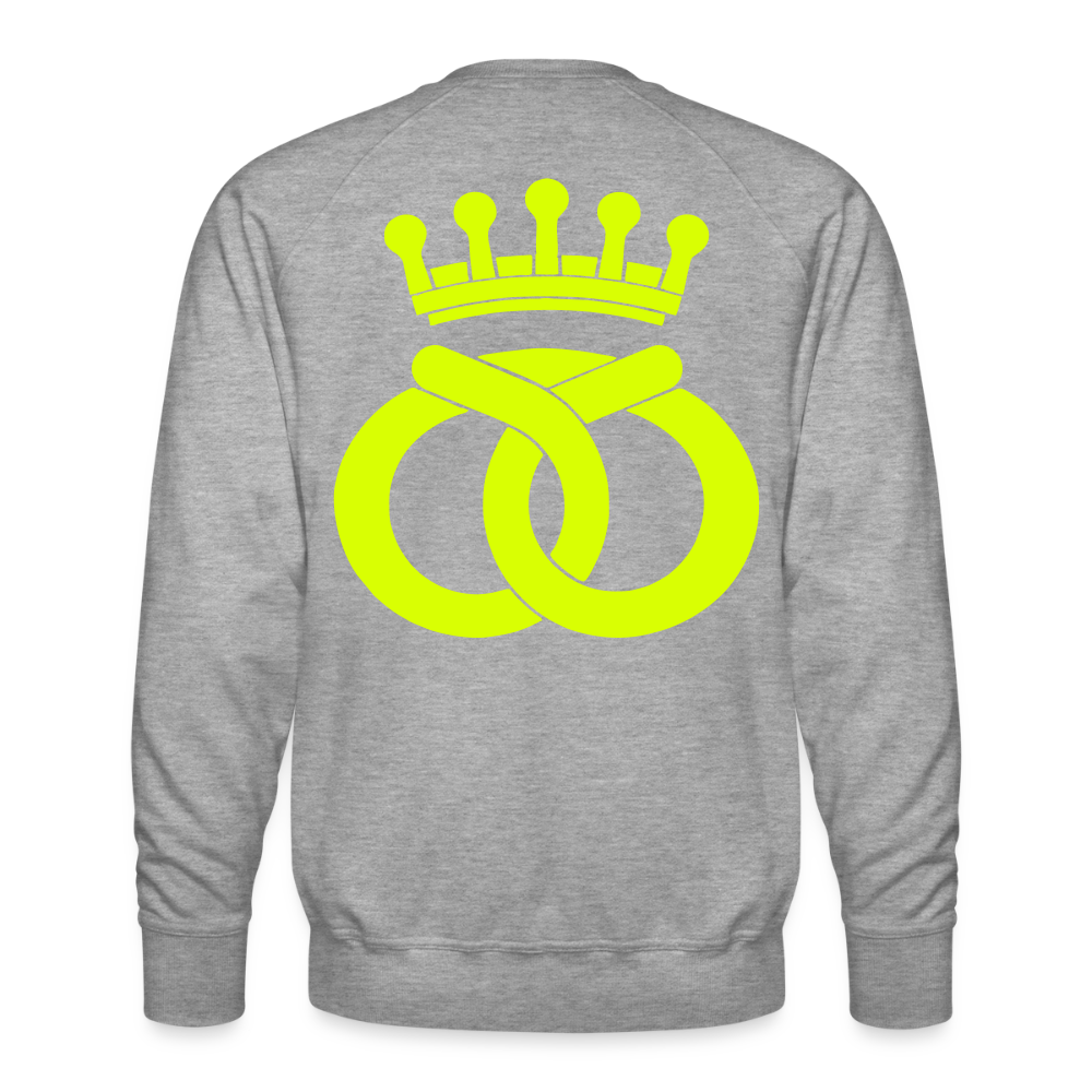 Unisex Premium Pullover "Bäcker" neongelb Männer Premium Pullover