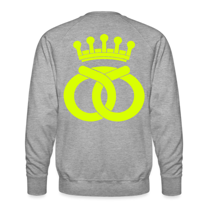 Unisex Premium Pullover "Bäcker" neongelb Männer Premium Pullover