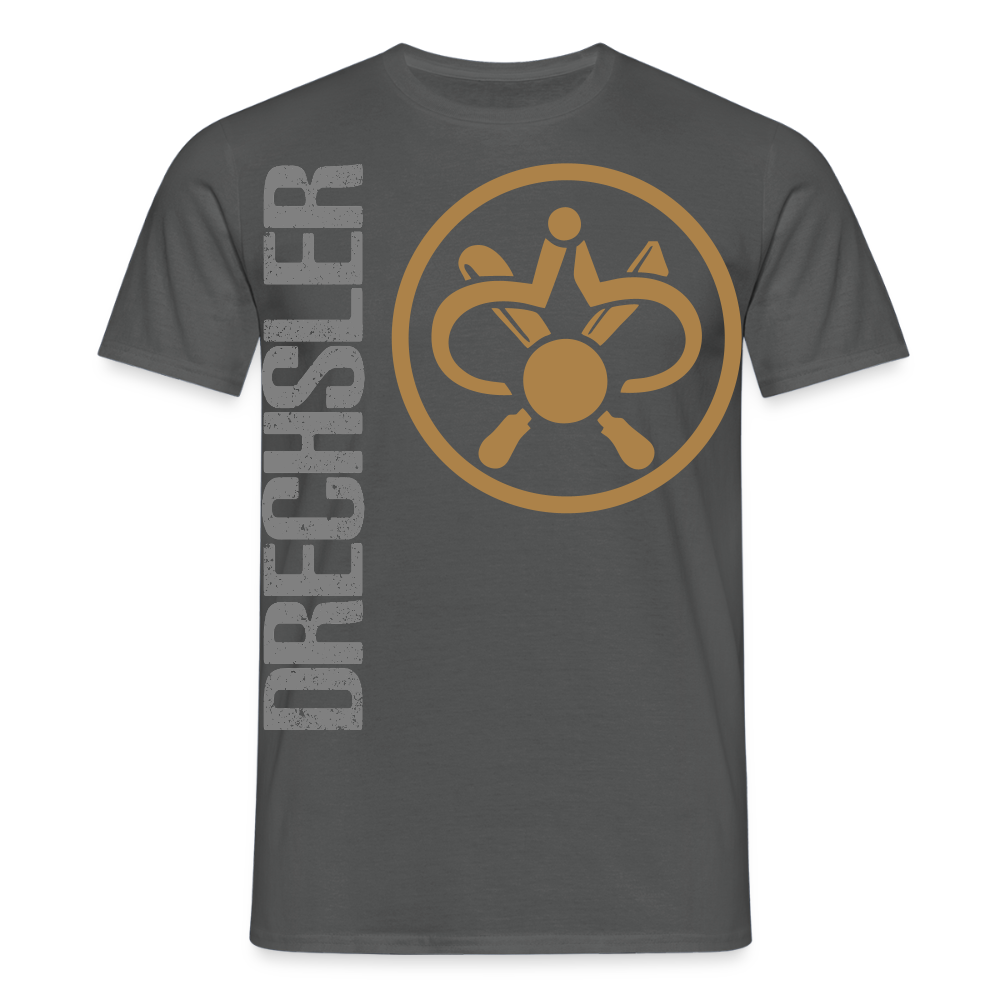 Unisex T-Shirt "Drechsler" Anthrazit Männer T-Shirt