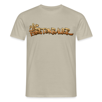 Unisex T-Shirt "Betonbauer" Sandbeige Männer T-Shirt