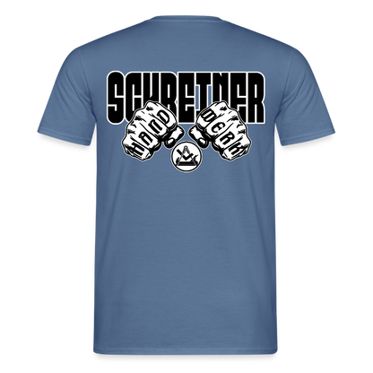 Unisex T-Shirt "Schreiner" Taubenblau Männer T-Shirt