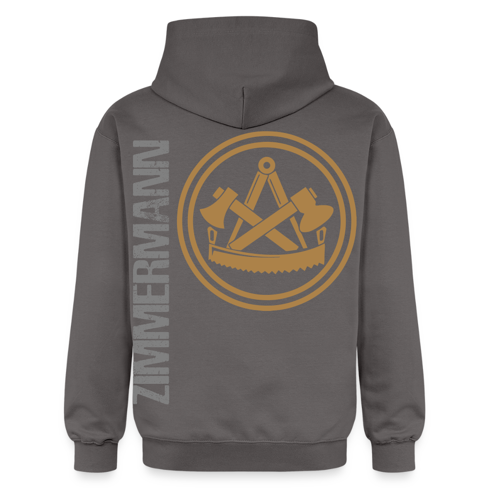 Gildan Unisex Softstyle® "Zimmermann" Dunkelgrau Gildan Unisex Softstyle® Midweight Hoodie