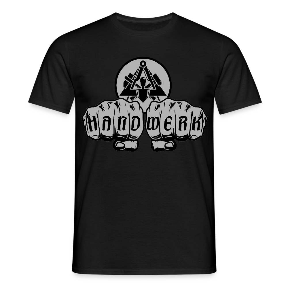 Unisex T-Shirt "Maurer" Schwarz Männer T-Shirt