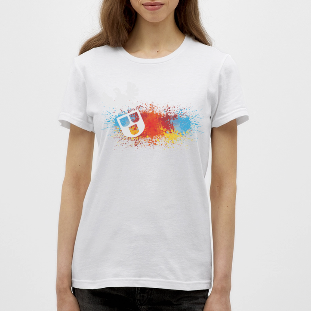 Frauen T-Shirt "Splash-Maler" Frauen T-Shirt