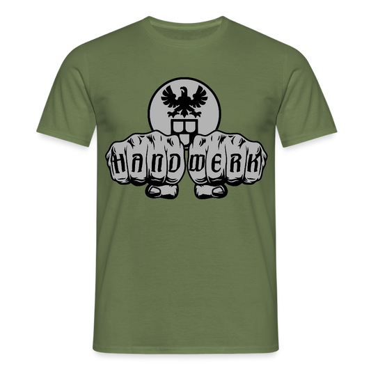 Unisex T-Shirt "Maler" Militärgrün Männer T-Shirt