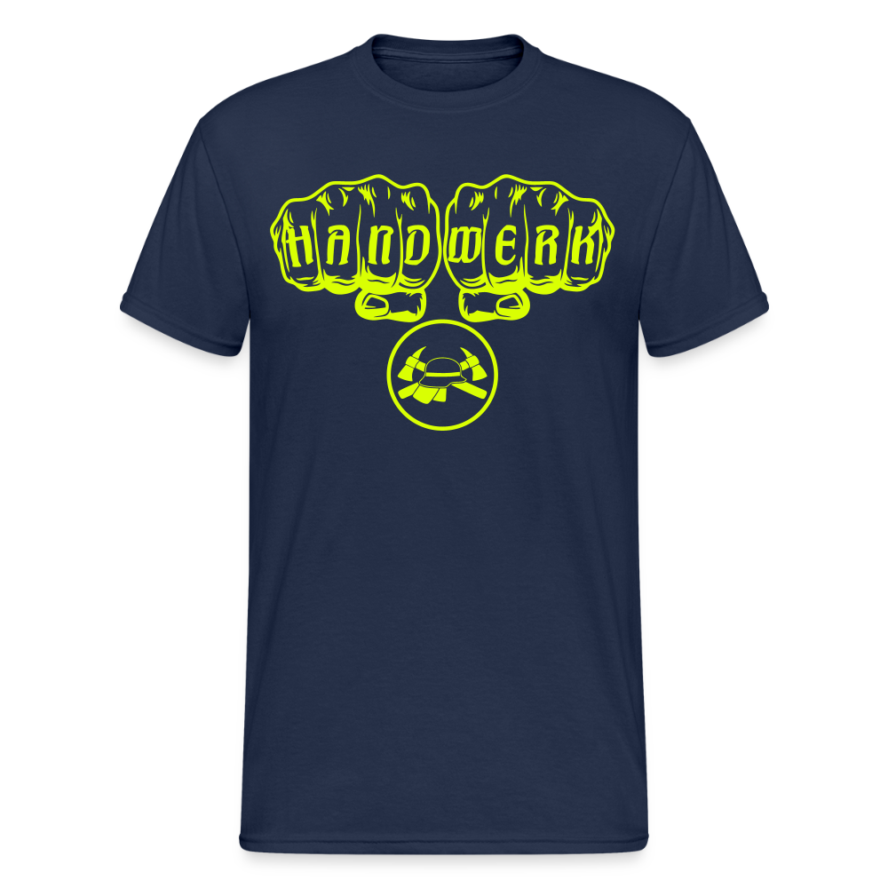 Unisex T-Shirt "Feuerwehr 6" - Navy
