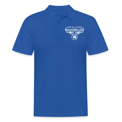 Männer Poloshirt "Fleischer" Royalblau Männer Poloshirt