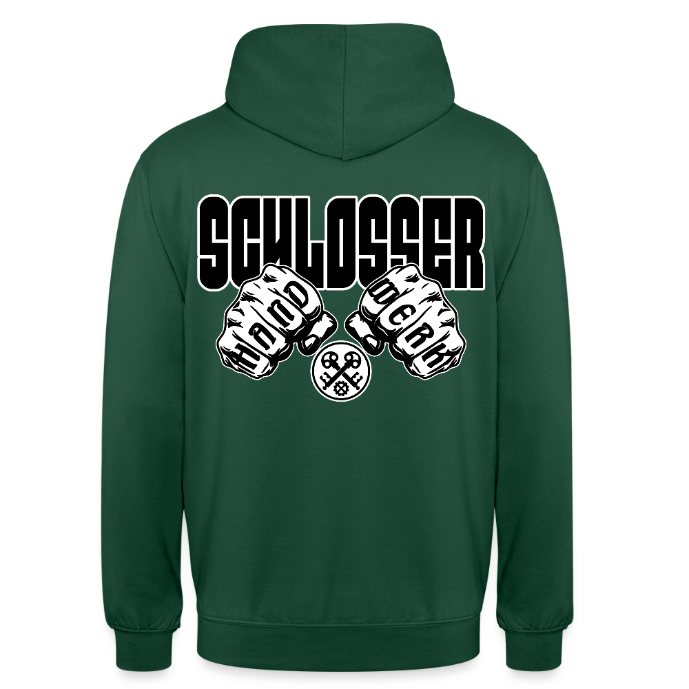 Unisex Hoodie "Schlosser" Flaschengrün Unisex Hoodie