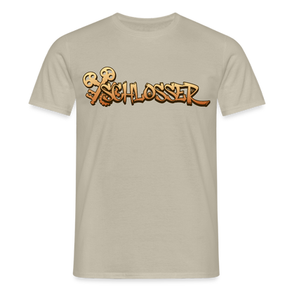 Unisex T-Shirt "Schlosser" Sandbeige Männer T-Shirt