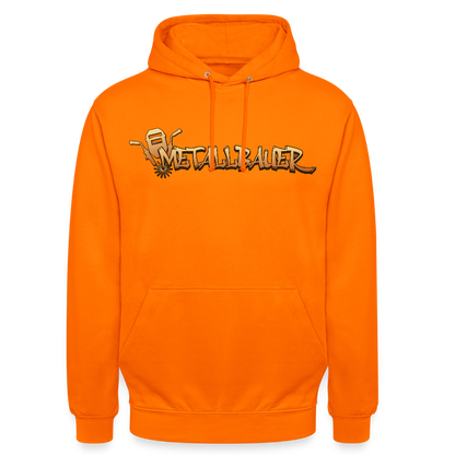Unisex Hoodie"Metallbauer" Orange Unisex Hoodie