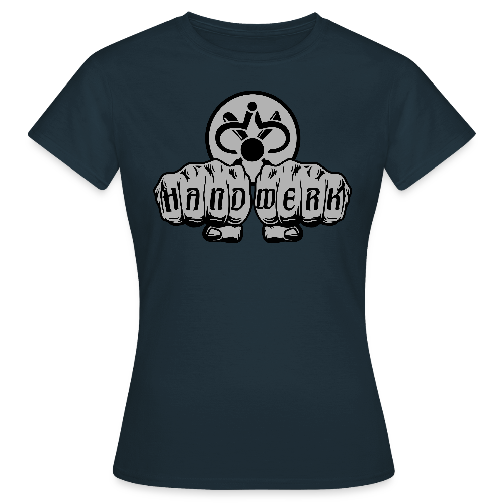 Frauen T-Shirt "Drechsler" Navy Frauen T-Shirt