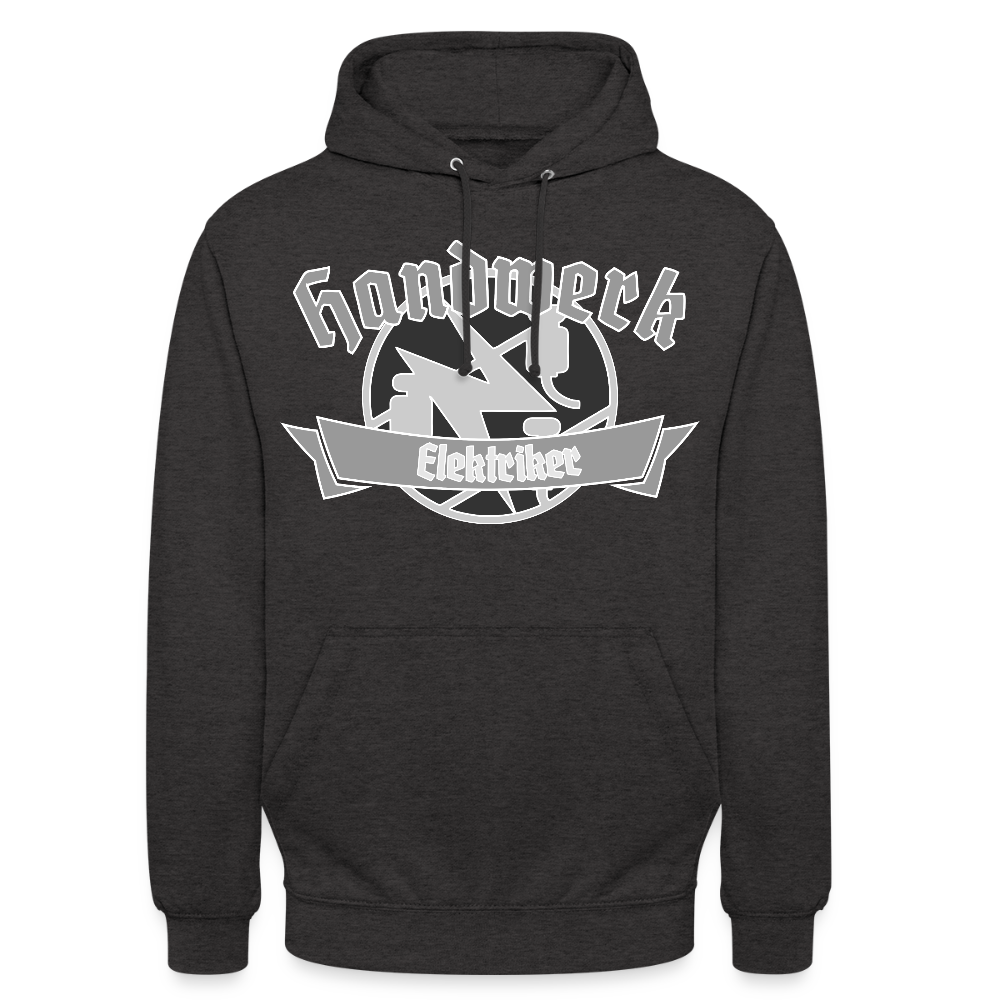Unisex Hoodie "Elektriker" Anthrazit Unisex Hoodie
