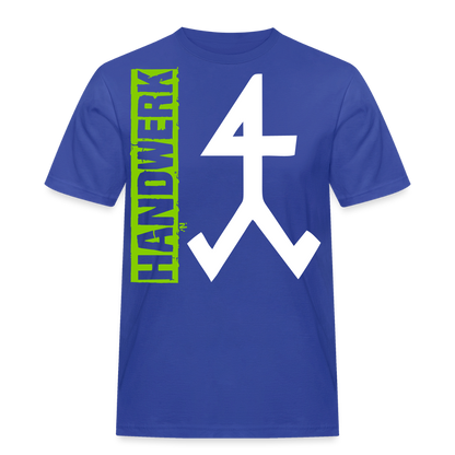 Unisex Workwear T-Shirt "Steinmetz" Royalblau Männer Workwear T-Shirt
