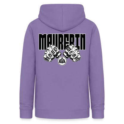 Frauen Hoodie "Maurerin" (beidseitig beruckt) Lavendel Frauen Hoodie