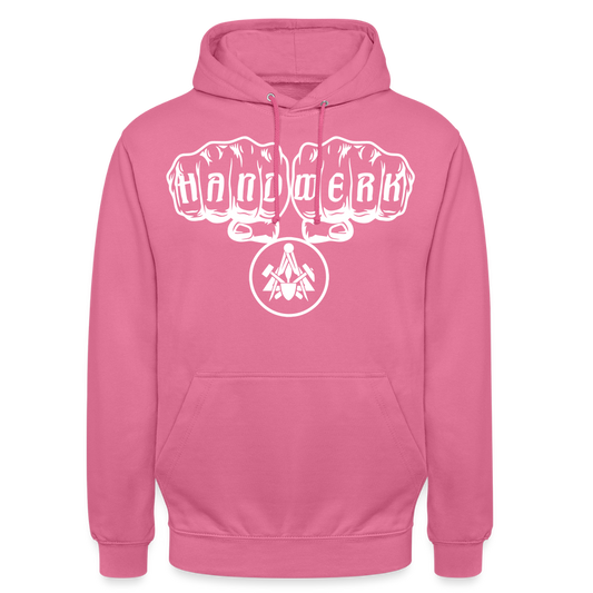 Unisex Hoodie "Maurer" Pink Unisex Hoodie