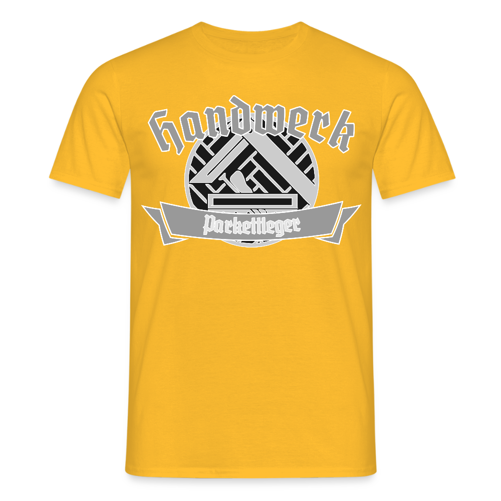 Unisex T-Shirt "Parkettleger" Gelb Männer T-Shirt