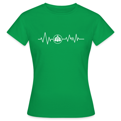 Frauen T-Shirt "Maurer" Kelly Green Frauen T-Shirt