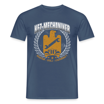 Unisex Tradition KFZ-Mechaniker T-Shirt von Spreadconnect, Männer T-Shirt, bequemes Design mit Automobil-Motiv.