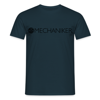 Unisex T-Shirt "Mechaniker" Navy Männer T-Shirt