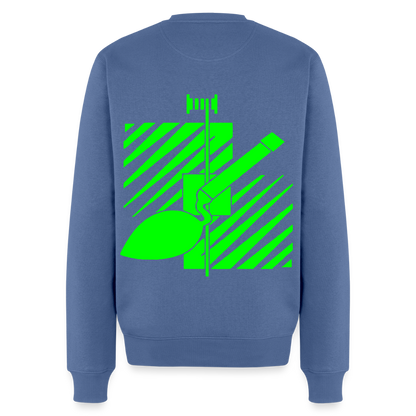 Unisex Premium Pullover "Fliesenleger" neongrün Männer Premium Pullover