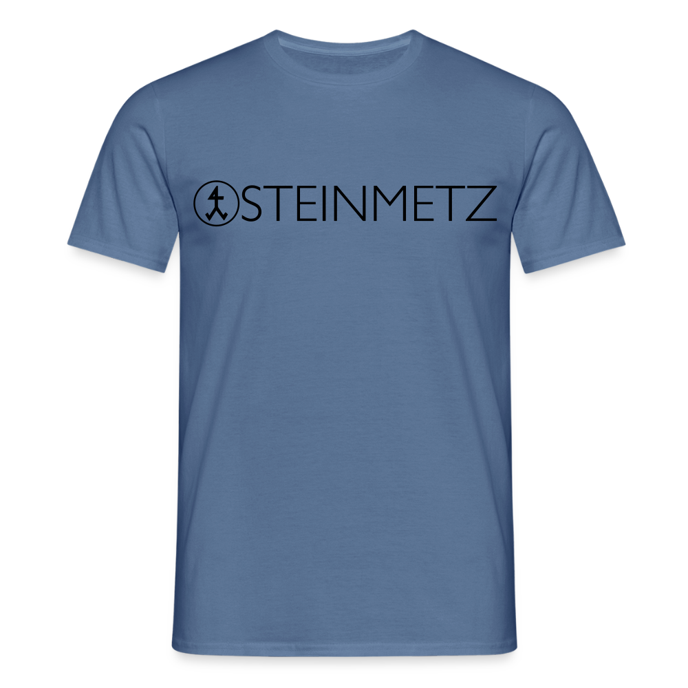 Unisex T-Shirt "Steinmetz" Taubenblau Männer T-Shirt