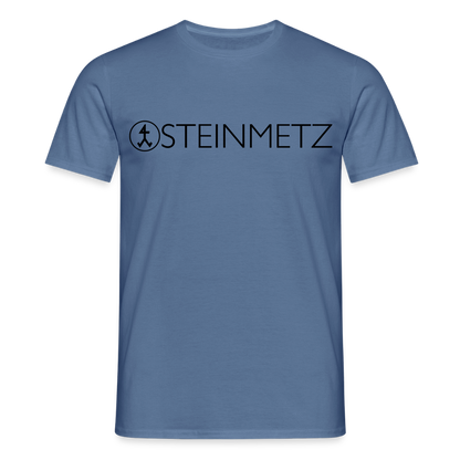 Unisex T-Shirt "Steinmetz" Taubenblau Männer T-Shirt
