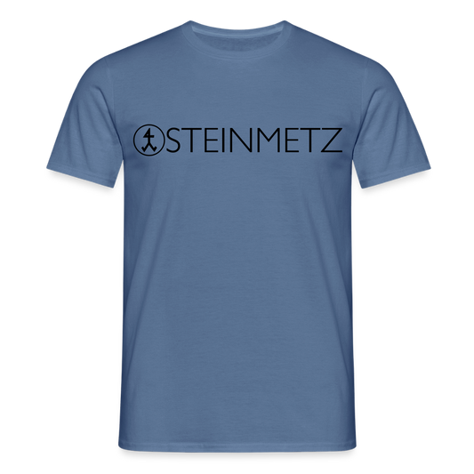 Unisex T-Shirt "Steinmetz" Taubenblau Männer T-Shirt