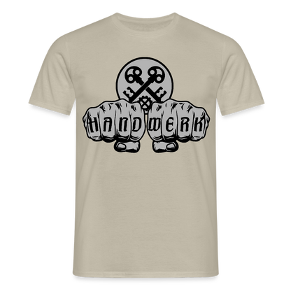 Unisex T-Shirt "Schlosser" Sandbeige Männer T-Shirt