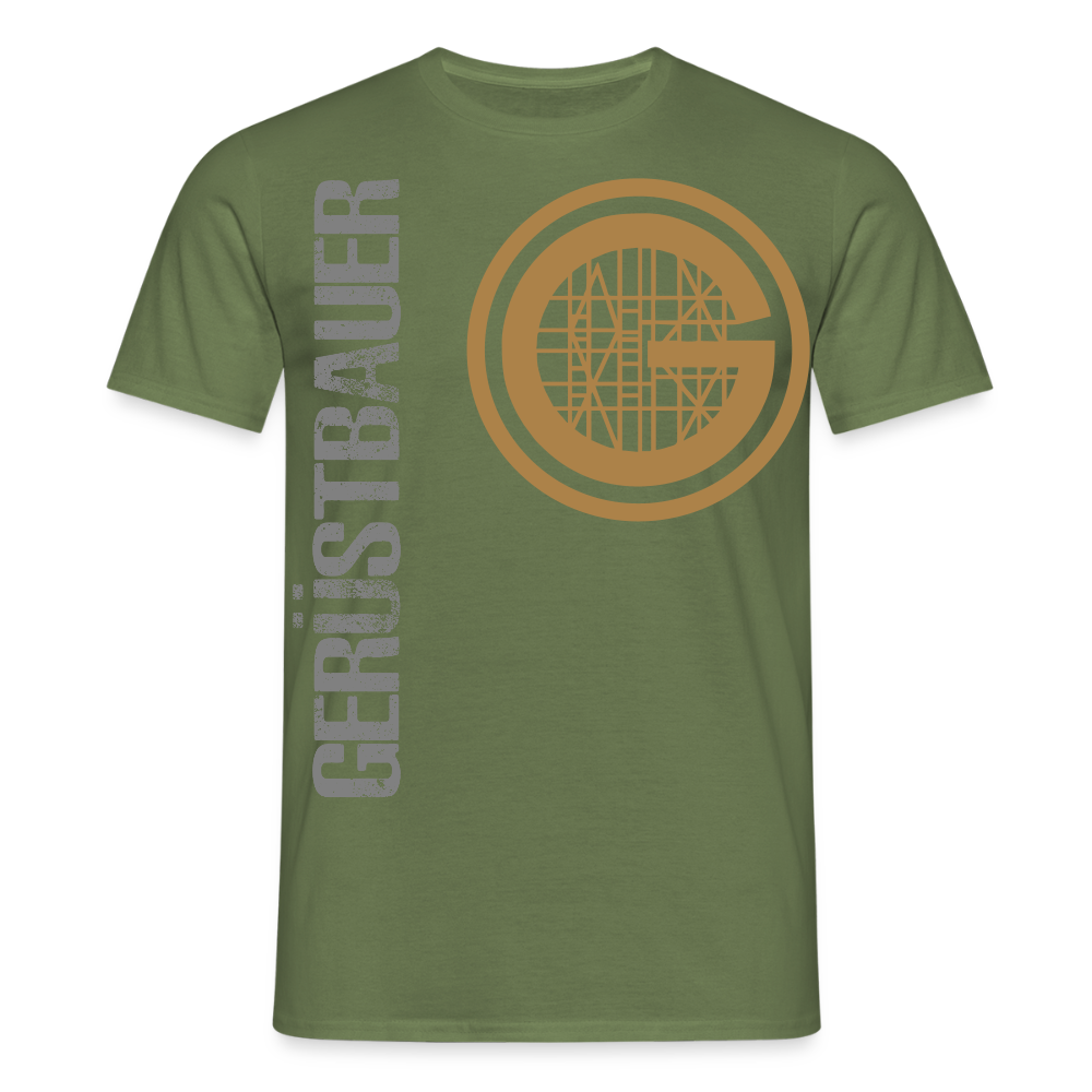 Unisex T-Shirt "Gerüstbauer" - Militärgrün