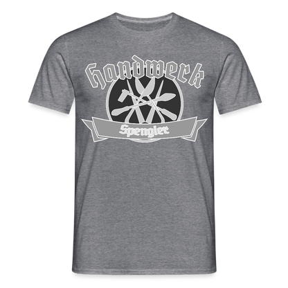 Unisex T-Shirt "Spengler" Graphit meliert Männer T-Shirt