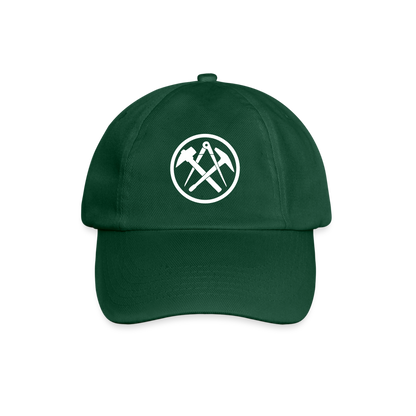 Baseballkappe "Dachdecker" Flaschengrün One size Baseballkappe